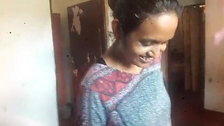 Tina Baby Hot Sri Lankan Maid Fucked Hard in Kitchen While Cooking