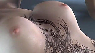 Fucking E Girl Cat Girl on the Hood of a Car