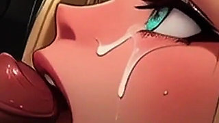 Big Titty Tifa & Petite Aerith Star in Spicy Toons: the Subway