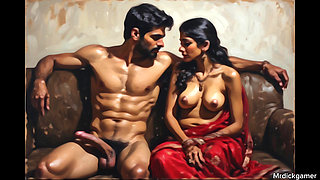 Big cock foreigner fucking indian bhabhi on his vacation