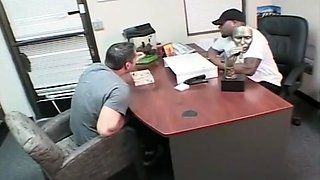 Blonde Getting Banged By Black Guy