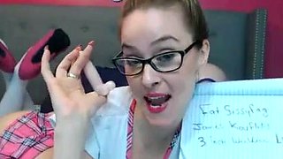 Goddess Nadia - Schoolgirl sph for sissy losers