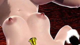 Missionary Anal Sex In Desk With Dark Succubus Until Monster Cock Cum - 3D Animation