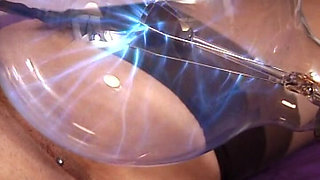 Tied up MILF Loves It When Her Pussy Is Electrified