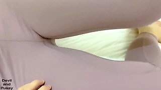 中出瑜伽女教练！把白酱骑出来！Creampie Yoga Chick ！