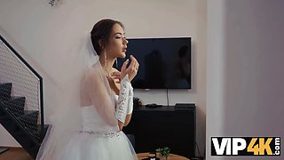 Vip4k. horny bride just eyed a rod for the first ever time