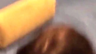 Slut Slave Punishment - Kneeling on Crushed Nutshells, Whipping, Slapping and Throatfucking