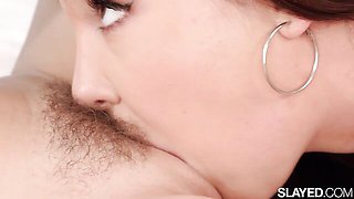 Gorgeous girls Rissa May and Sky Wonderland love scissoring