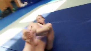 Wrestling girls Czech