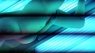 Some Naughty Tanning Bed Fun!