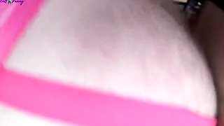 Real Amateur Skinny Latina Hottie Toying DP