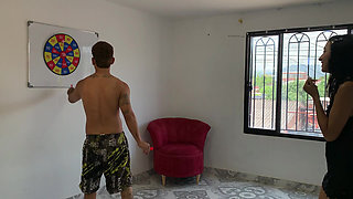 My shy stepsister MAKES A BET WITH ME AND I END UP WINNING AND DETONATING HER TIGHT PUSSY.