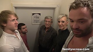 Cumming Together At A Swingers Club