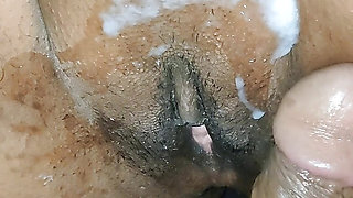 My college girlfriend took a long penis in her pussy for the first time Sex