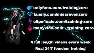 Training Zero Femdom Slave Used Ballbusted Buttplugged & Pegged! Anal Pegging Strapon Fuck Ballbusting Real Homemade Amateur