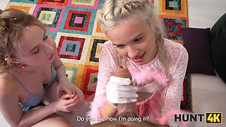 Hunt4k. hot russian call girl novella night is hardcore with her landlord in front of her cuckold gf