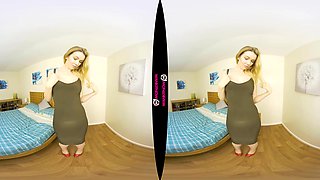 The Perfect Date - Blonde Amateur Strips - Sexlikereal