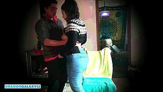 My stepbrother doesn't know that I'm fucking him to record us.