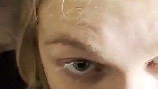 Blowjob facial 8 months pregnant