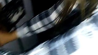 Glory hole blowjob busty amateur blonde fucking