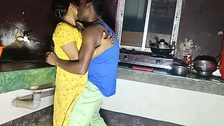Hot Local Village Bhabhi Fucked Hard in Kitchen - Desi Sex Part 2