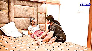 Tempting inamorata's curvy scene