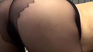 Sexy Blonde MILF in Pantyhose Pleases Me with Wet Blowjob