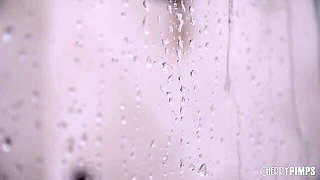 Emily Willis and Donnie Rock's shower trailer by Cherry Pimps