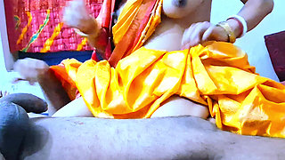 Indian Bhabhi Blowjob Show Boobs