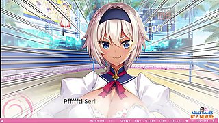 EP37-2: IMPREGNATING Nanako with a CREAMPIE - Oppai Ero App Academy