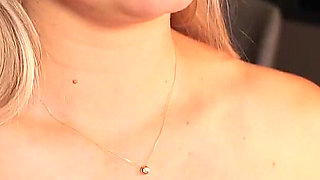 After the Party, She Stayed at My House, Climbed on the Table, and Started Masturbating with a Dildo