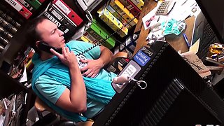 Fetish nurse double dicked