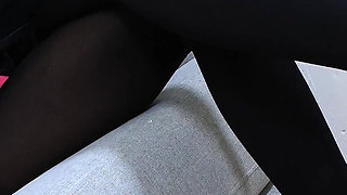 Office Secretary Foot Teasing You for Benefits