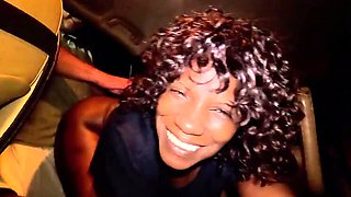 Black Swan Picked Up For Rough Interracial Sex - Blowjob & Doggy Style in HD