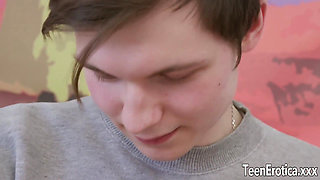 Teen Rides a Thick Cock