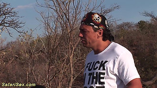 African safari sex orgy