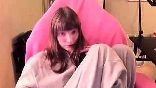 Close up teen masturbation