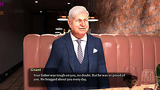 A Perfect Marriage: Old Man Is Having Dinner with Hot Married Blonde MILF - Episode 48