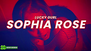 Lucky Gurl Sophia Rose - Red Light Special Amazing POV Blowjob
