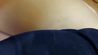 Brunette babe sucks and fucks hard cock