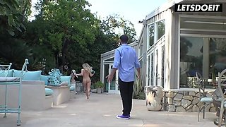 Angel S, Kiara Cole And Bailey Brooks - Amazing Adult Video Outdoor Wild Only For You