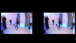 Amazing Blonde Dances A Pole Dance