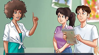 Summertime Saga Part 155 - Art Lesson by MissKitty2K