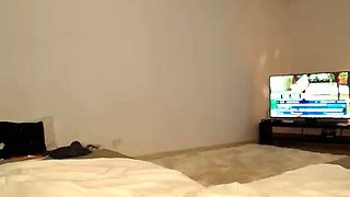 Hot blonde glamour babe solo plays to pleasure her hot body