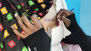 Indian Aunty Tattoo Customer,i Had Sex with Her Unexpectedly While Getting a Tattoo.romance Desi Xvideos, Hindi and Telugu