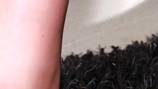 Shiny Stockings & Close-up Soles