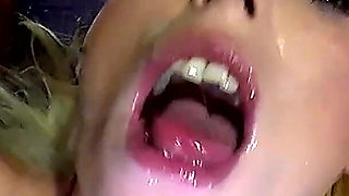 Hot Blonde First Time Bukkake Cum in Mouth Ggg John Thompson