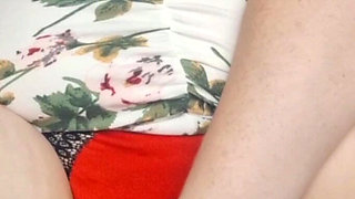 Carresing My Boobs and Pleasuring Myself Till Squirt