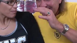 Innocent Teen Tastes the Old Cock for the First Time