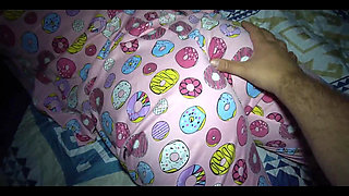 My Sweet Stepniece Wanted Me to Visit Her at Her Bedroom and Got so Horny That She Let Me Cum in Her Shaved Pussy